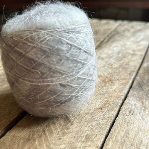Luxury hand dyed yarn mohair/silk lace